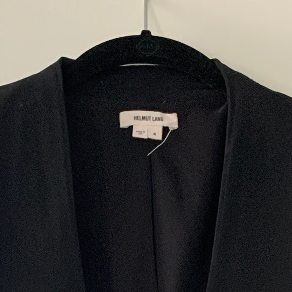 Helmet Lang Asymmetric Blazer (never worn) - Sz 4 - Picture 4 of 6
